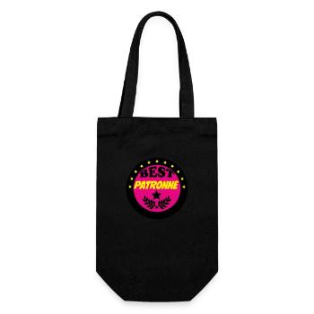 BEST PATRONNE - Sac à bouteille - noir - Devant