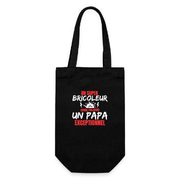 DADDY BREAKER - Geschenkbeutel für Flaschen - Schwarz - Vorne