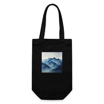 Affiche Toile Montagne 20 - Sac à bouteille - noir - Devant
