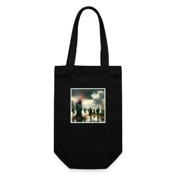toxic energy - Gift Bag for Bottles - black - Front