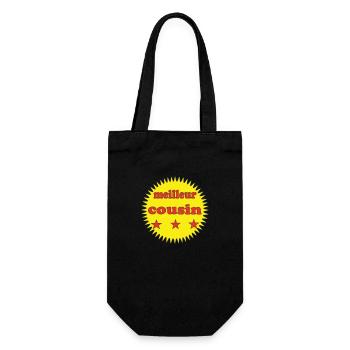 Meilleur cousin - Sac à bouteille - noir - Devant