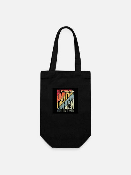 Fête des pères - Poster Dadalorian sunset vintage - Sac à bouteille - noir