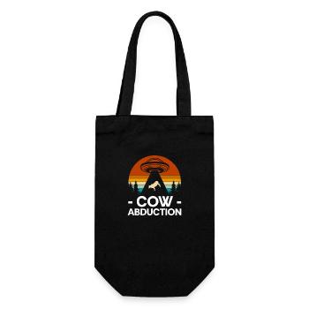 Cow Moo Farm Animal - Gift Bag for Bottles - black - Front