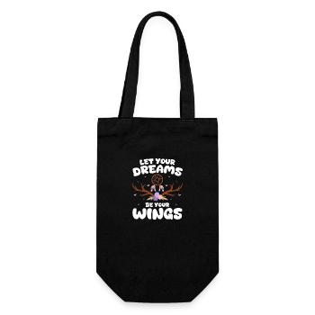 Capteur de rêves Motivation mystique - Sac à bouteille - noir - Devant