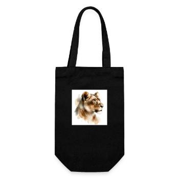 group1 2 - Geschenkbeutel für Flaschen - Schwarz - Vorne