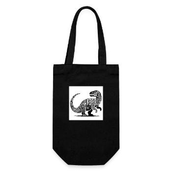 group1 30 - Geschenkbeutel für Flaschen - Schwarz - Vorne