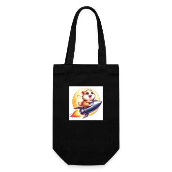 group1 11 - Geschenkbeutel für Flaschen - Schwarz - Vorne