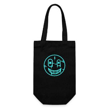 Lumière souriante - Sac à bouteille - noir - Devant