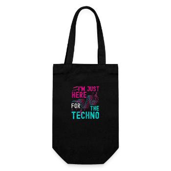 Techno Electro Dancing Jumpstyle - Sac à bouteille - noir - Devant