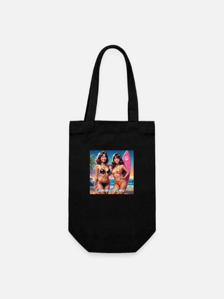 L’image montre trois squelettes debout sur des - Sac à bouteille - noir