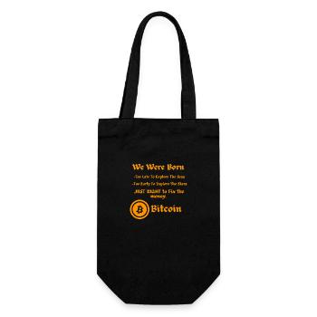 Crypto Summer: The Heat is On - Gift Bag for Bottles - black - Front