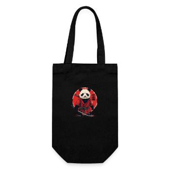 pandamurai - Gift Bag for Bottles - black - Front