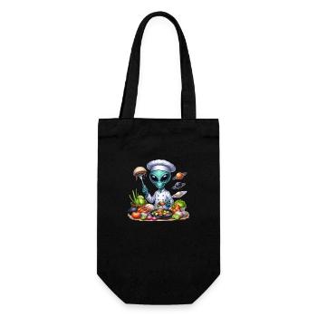Alien Koch - Gift Bag for Bottles - black - Front