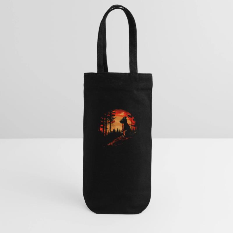 Squirrel Forest Tree Squirrel Squirrel Gift Bag for Bottles
