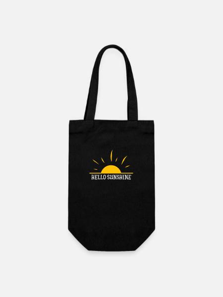 Bonjour Sunshine - Sac à bouteille - noir