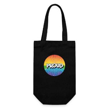 Fierté LGBTQ - Sac à bouteille - noir - Devant