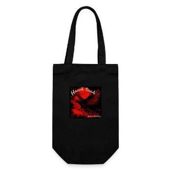 The Hawk Tuah Eagle - Gift Bag for Bottles - black - Front