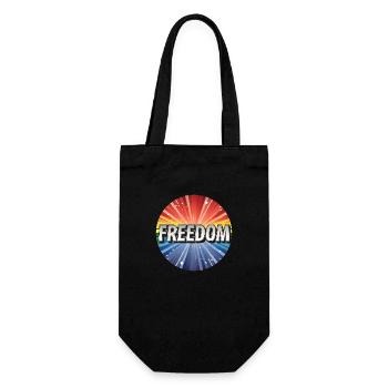 LGBTQ Freedom - Gift Bag for Bottles - black - Front