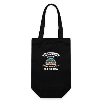 Vacances à Madère - Sac à bouteille - noir - Devant
