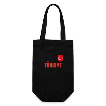 T-shirt Turquie Drapeau turc Jersey Turquie - Sac à bouteille - noir - Devant