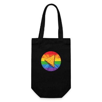 LGBTQ Nacho - Gift Bag for Bottles - black - Front