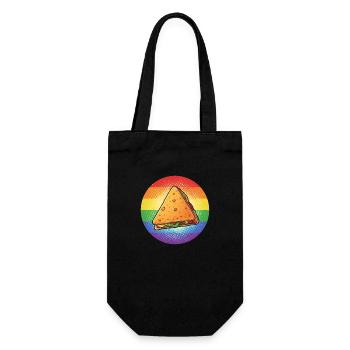 LGBTQ Nacho - Gift Bag for Bottles - black - Front
