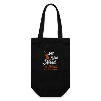 Scène de basculement du musicien - Sac à bouteille - noir - Devant