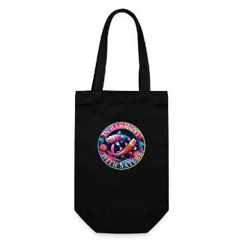 In Harmony with Nature - Gift Bag for Bottles - black - Front