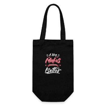 Love Closeness - Gift Bag for Bottles - black - Front