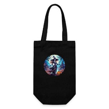 Gruseliges Halloween-partykostüm Hexe - Gift Bag for Bottles - black - Front