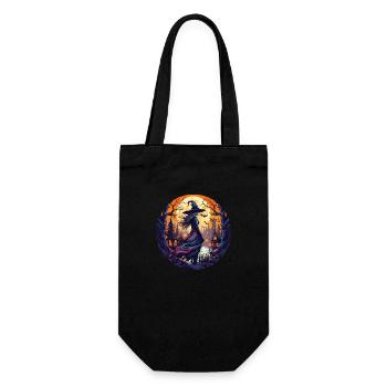 Gruseliges Halloween-partykostüm Hexe - Gift Bag for Bottles - black - Front