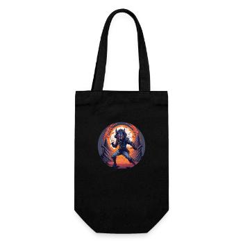 Gruseliges Halloween-partykostüm Werwolf-kostüm - Sac à bouteille - noir - Devant