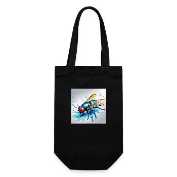Fly - Gift Bag for Bottles - black - Front