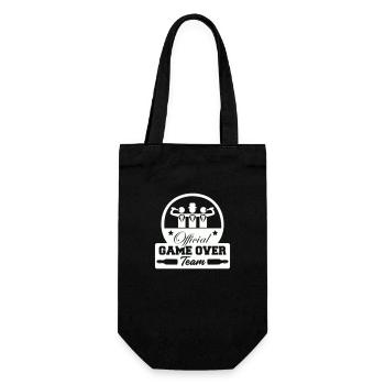 Official Game Over Team - Gift Bag for Bottles - black - Front