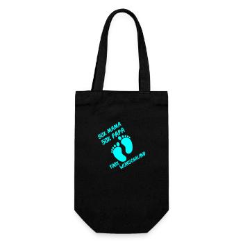 100 Desired Child - Gift Bag for Bottles - black - Front