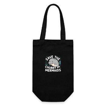 Rettet die dicken Meerjungfrauen - Gift Bag for Bottles - black - Front