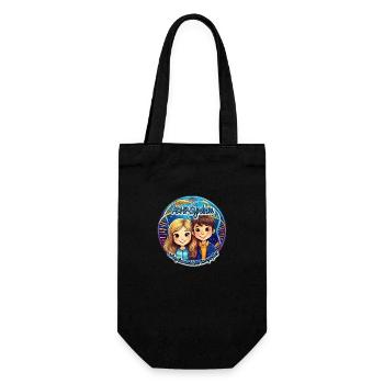 ADNP Teenager - Gift Bag for Bottles - black - Front