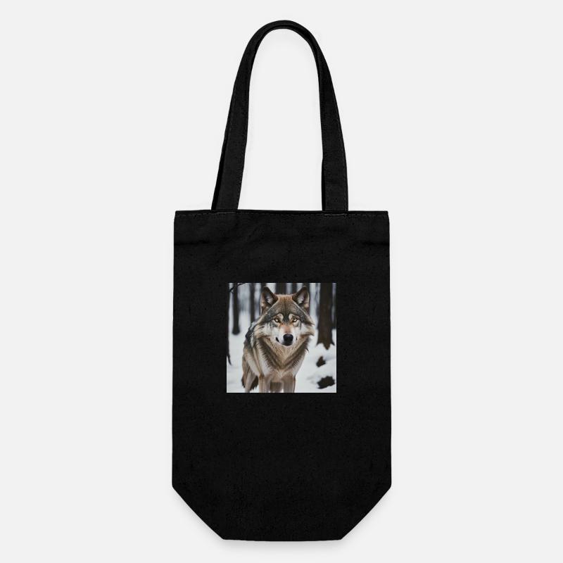 Loup - Sac à bouteille - noir