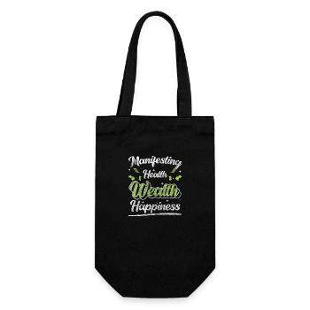 Argent Fortune Bonheur - Sac à bouteille - noir - Devant