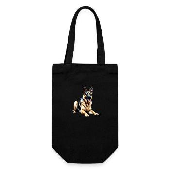 Berger allemand - Sac à bouteille - noir - Devant