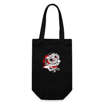 Culture créatures mythiques mythologie koi - Sac à bouteille - noir - Devant