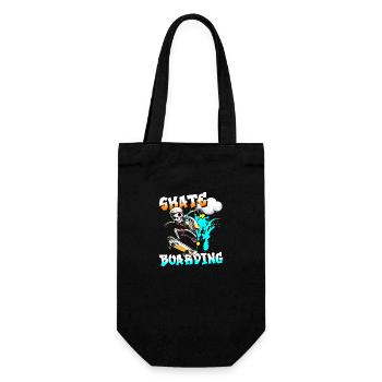 Graffiti Colorful Hip Hop Cool - Gift Bag for Bottles - black - Front