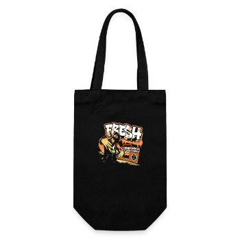 Urban Spray Can Breakdance Streetstyle - Gift Bag for Bottles - black - Front