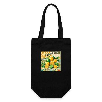 La Dolce Vita - Sac à bouteille - noir - Devant