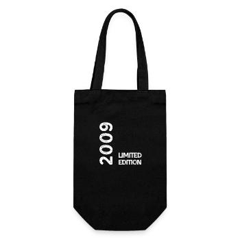 Limitierte Auflage 2009 - Geschenkbeutel für Flaschen - Schwarz - Vorne