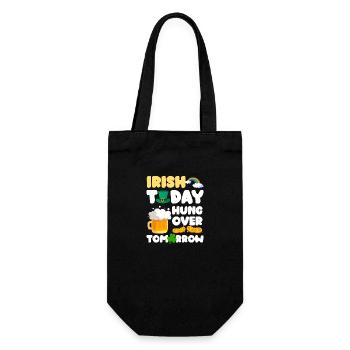 Pinte d’Irlande - Sac à bouteille - noir - Devant