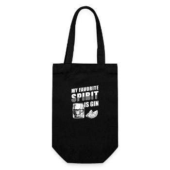 Alcohol Party Cocktail Liquor - Gift Bag for Bottles - black - Front
