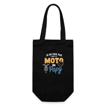 Moto de Papy - Petit imitateur - Sac à bouteille - noir - Devant