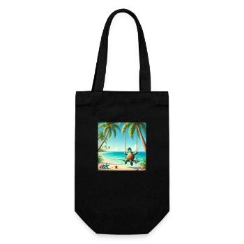 Rocker - Gift Bag for Bottles - black - Front