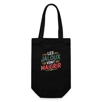 Les jaloux vont maigrir - Sac à bouteille - noir - Devant